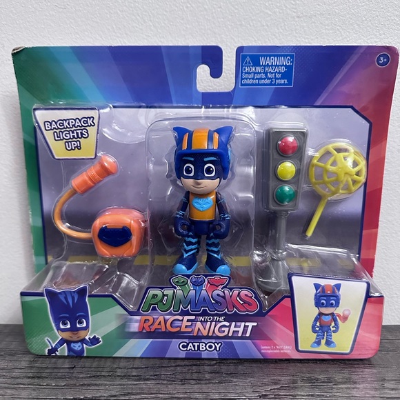 3 PJ Masks Race Night Play Sets Unopened - Picture 8 of 10